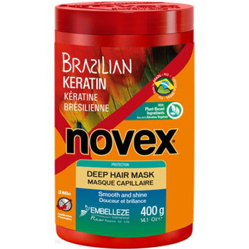Brazilian Keratin Deep Hair Mask - dry and damaged hair 400ml