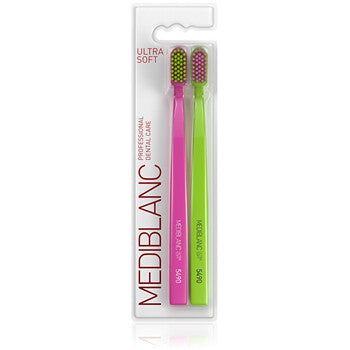 Ultra Soft Pink/Green - Toothbrush 2 pcs