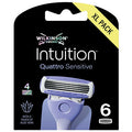Intuition Quattro Sensitive - replacement heads 3.0ks