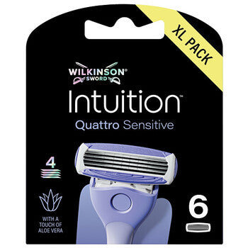 Intuition Quattro Sensitive - replacement heads 3.0ks