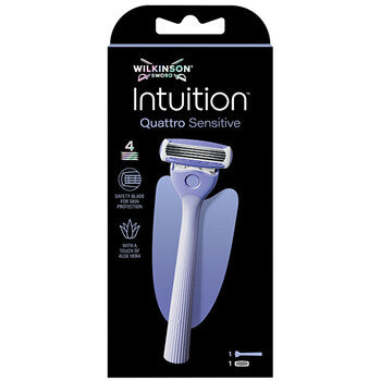 Intuition Quattro Sensitive - Razor + 1 head