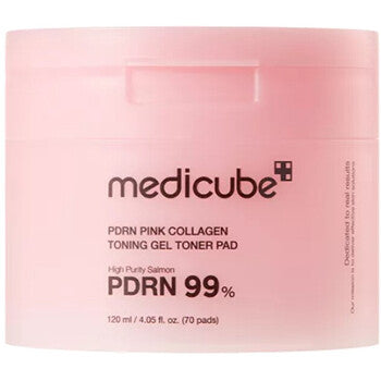 PDRN Pink Collagen Toning Gel Toner Pad - Gelové tonizační polštářky ( 70 ks )