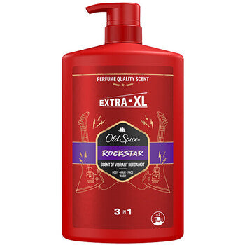 Rockstar Body, Hair, Face Wash - Sprchový gel 3 v 1 1000ml