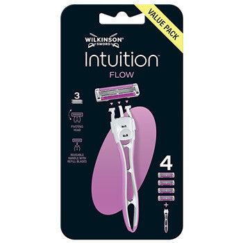 Intuition Flow - Holící strojek + 4 hlavice