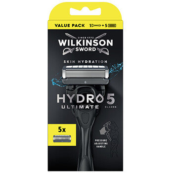 Hydro 5 Ultimate Skin Hydration - Holicí strojek + 5 hlavic