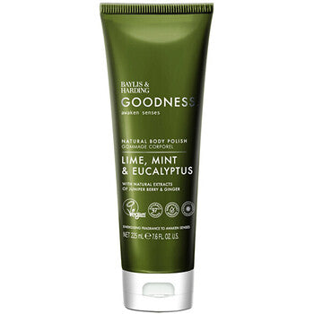 Goodness Awaken Body Peeling Limetka, Máta & Eukalyptus - Tělový peeling 225ml