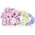 Daisy Dreams Scrunchie - Saténová gumička do vlasů ( 3 ks )