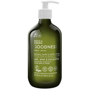 Goodness Awaken Body Milk ( Limetka, Máta & Eukalyptus ) - Tělové mléko 500ml