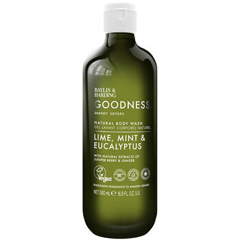 Goodness Awaken Natural Body Wash ( Limetka, Máta & Eukalyptus ) - Sprchový gel 500ml