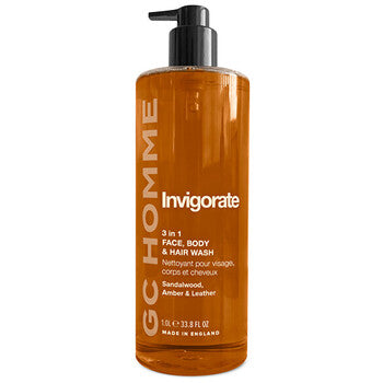 Homme Invigorate Body Wash ( Santal, Jantar & Kůže ) - Posilující mycí gel 3v1 1000ml