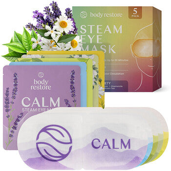 Mix Steam Eye Mask - Sada relaxačních masek na oční okolí ( 5 ks )