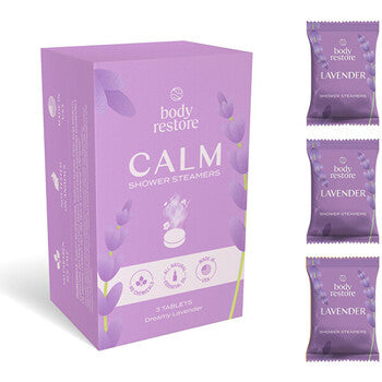 Shower Steamers Set ( Levandule ) - Sada aromatických tablet do sprchy 3.0ks