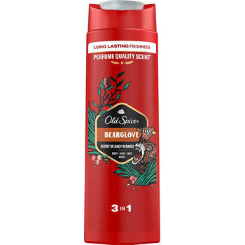 Bearglove 3 v 1 Body-Hair-Face Wash - Sprchový gel 1000ml