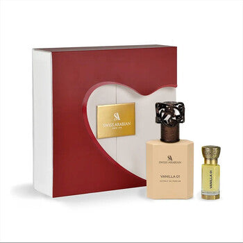 Vanilla 01 Dárková sada Extrait de Parfum 50 ml a parfumed oil 12 ml 50ml