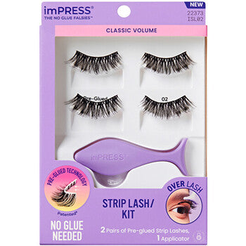imPRESS No Glue Strip Lash 02 - Umělé řasy