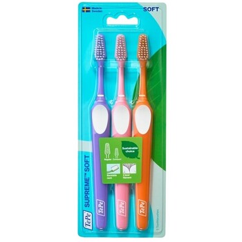 Supreme Toothbrush ( 3 ks ) Soft - Zubní kartáčky