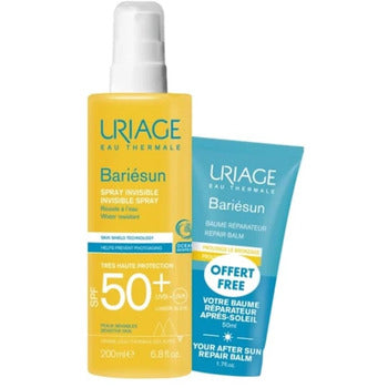 Bariésun After Sun Repair Balm + Invisible Spray SPF 50+ Set - Sada pro dokonalé opálení 250ml