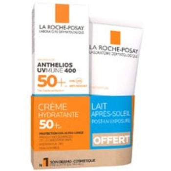 ANTHELIOS UVMUNE 400 Hydrating Set SPF 50 - Sada pro dokonalé opálení proti slunečnímu záření 125ml