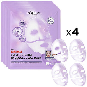 Filler Glass Skin Mask ( 4 x 25 g ) - Sada rozjasňujících masek 25.0g