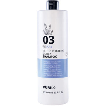 03 Rehab Restructuring Curly Shampoo - Restrukturalizační šampon pro kudrnaté a krepaté vlasy 1000ml