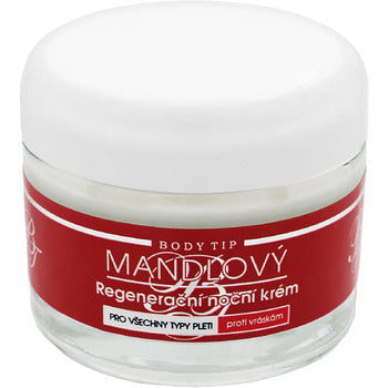 Body Tip - Pleťový noční krém s mandlovým olejem 50ml
