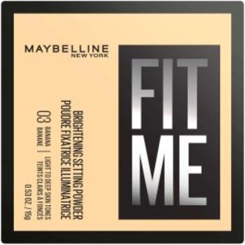 Fit Me! Brightening Setting Powder - Rozjasňující pudr 15 g 03 0ml
