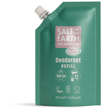 Melon & Cucumber Deo Refill - Náplň přírodního kuličkového deodorantu 525ml