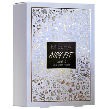 Airy Fit Mask Set - Dárková sada pleťových masek 5.0ks