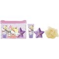 Hello Kitty Dárková sada Sprchový gel 35 ml, bomba do koupele, mycí houba a kosmetická taška 35ml