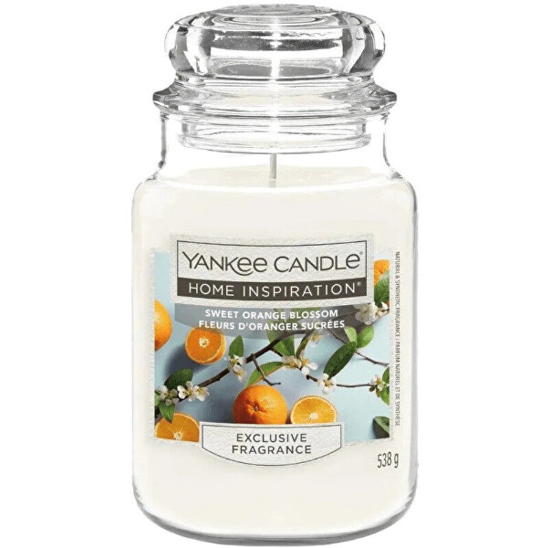 Home Inspiration Candle Sweet Orange Blossom ( sladký pomerančový květ ) - Vonná svíčka 538.0g