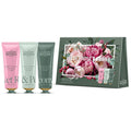 Rose &amp; Peony Hand Cream Set ( Růže &amp; Pivoňka ) - Dárková sada krémů na ruce ( 3 ks )