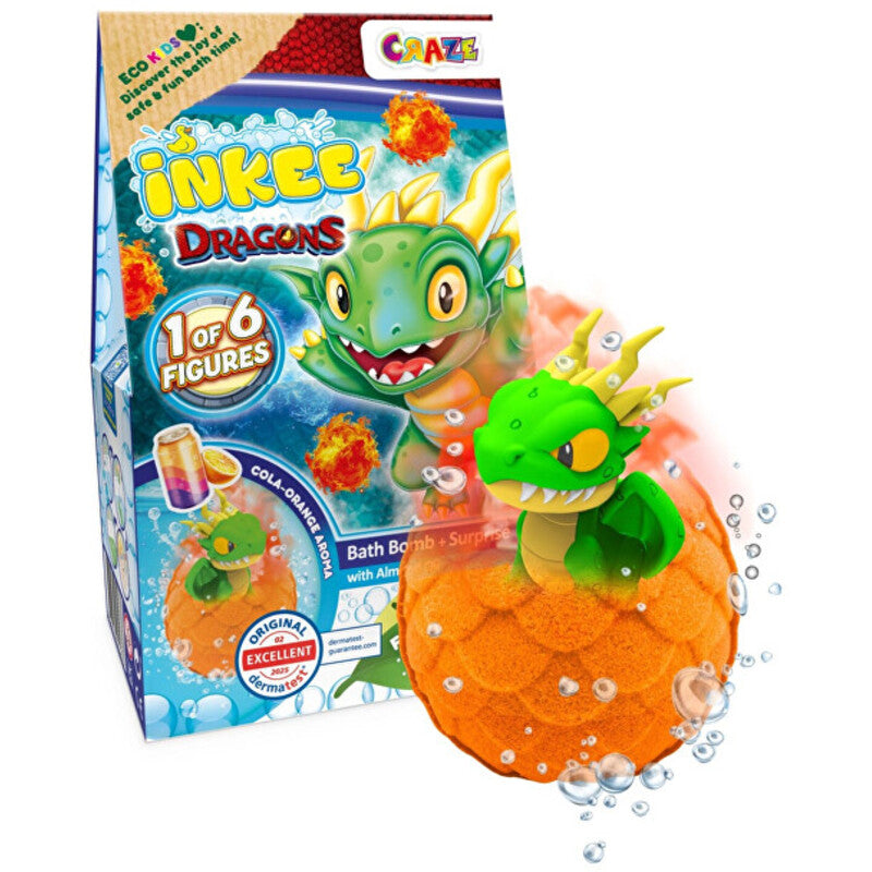 Dragons Bath Bomb ( Dráček ) - Koupelová bomba s překvapením 100.0g