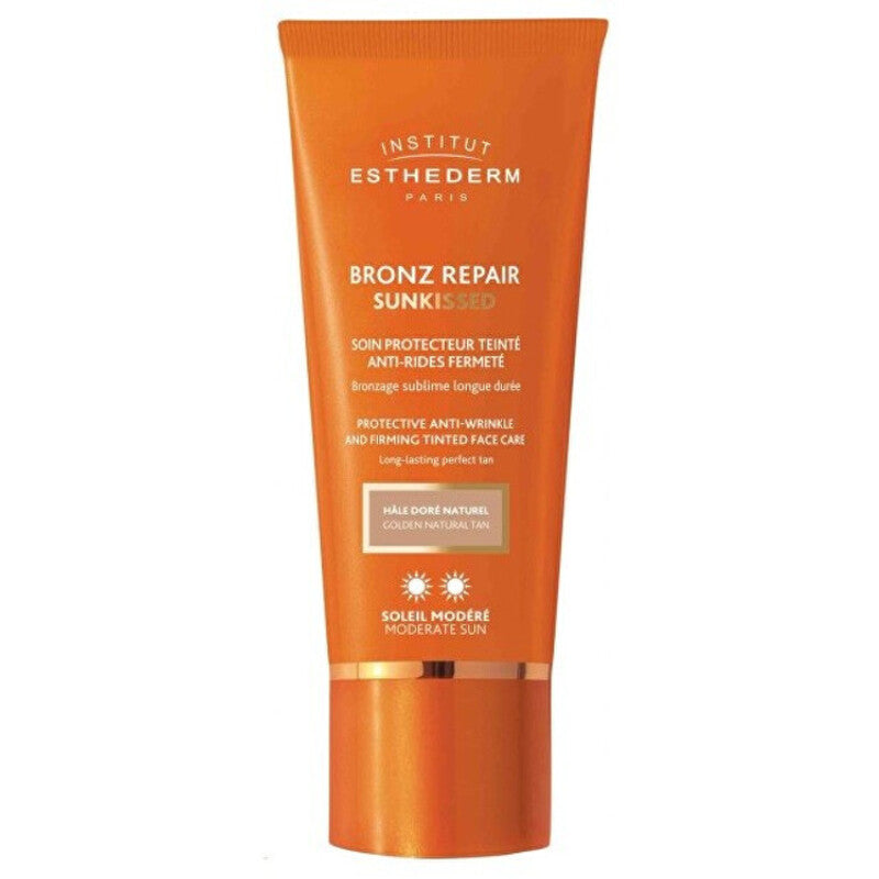 Bronz Repair Sunkissed Anti-Wrinkle and Firming Tinted Face Care - Tónovaný protivráskový krém na opalování 50ml