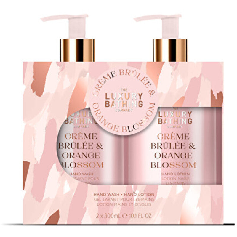 Creme Brulée Hand Care Duo ( Creme Brulée &amp; Pomerančový květ ) - Dárková sada péče o ruce ( 2 ks )