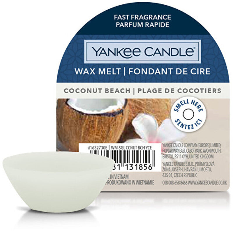 Coconut Beach Wax Melt ( kokosová pláž ) - Vonný vosk do aromalampy 22.0g