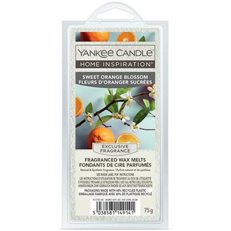 Sweet Orange Blossom Fragranced Wax Melts ( sladký pomerančový květ ) - Vonný vosk 75.0g