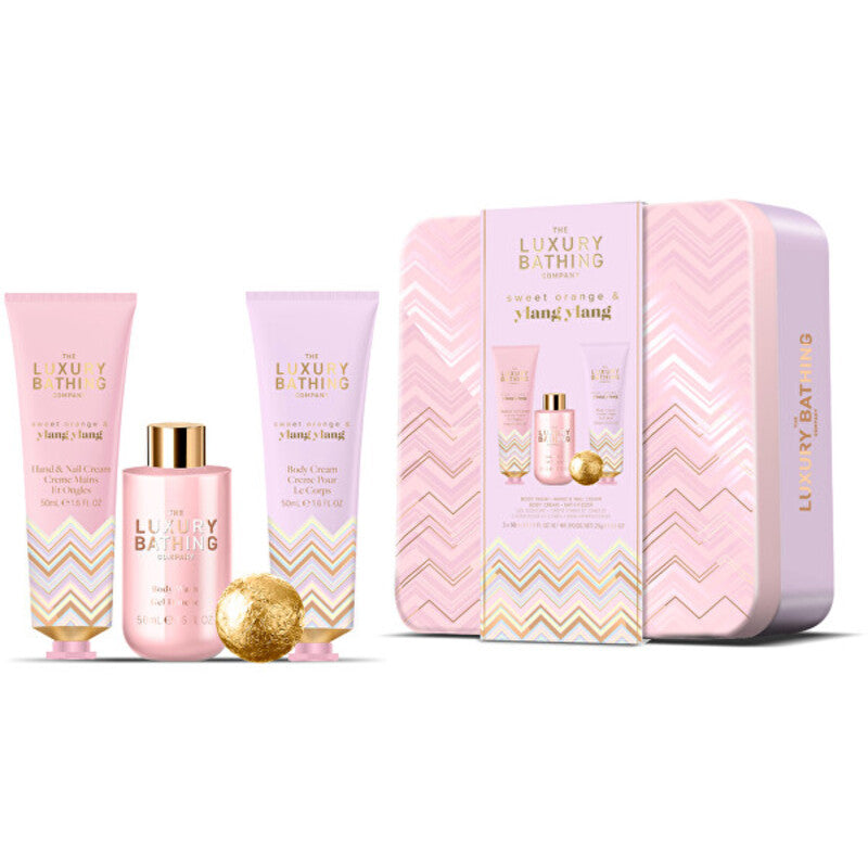 Orange &amp; Ylang Ylang Body Care Gift Box ( Pomeranč &amp; Ylang Ylang ) - Dárková sada tělové péče ( 4 ks )