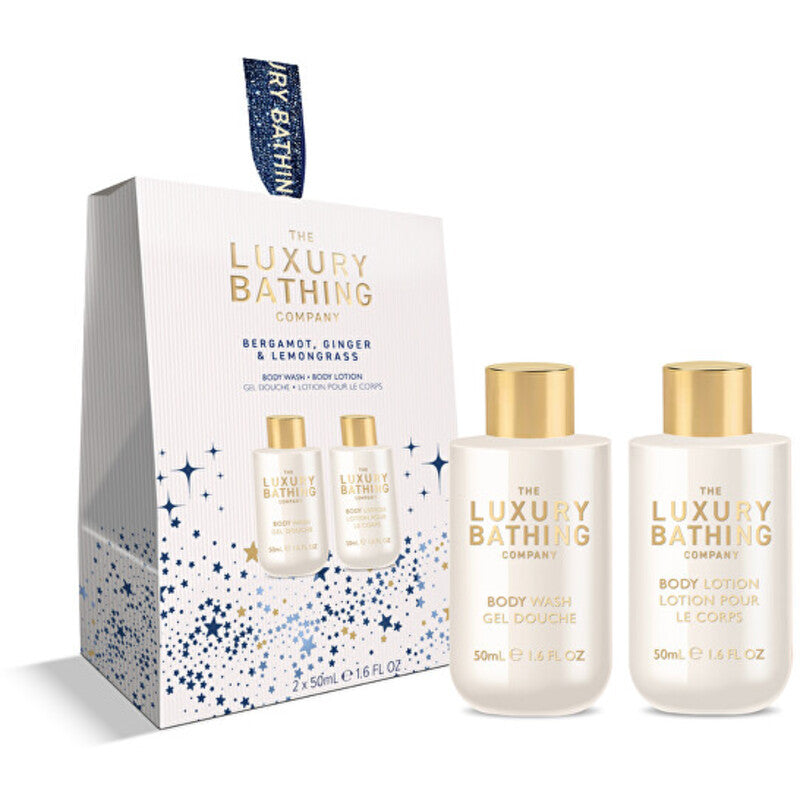Bergamot &amp; Ginger Mini Gift Set ( Bergamot, Zázvor &amp; Lemongrass ) - Dárková mini sada ( 2 ks )