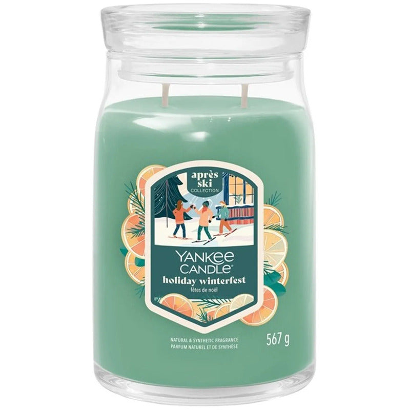 Holiday Winterfest Signature Candle ( zimní sváteční slavnosti ) - Vonná svíčka 368.0g
