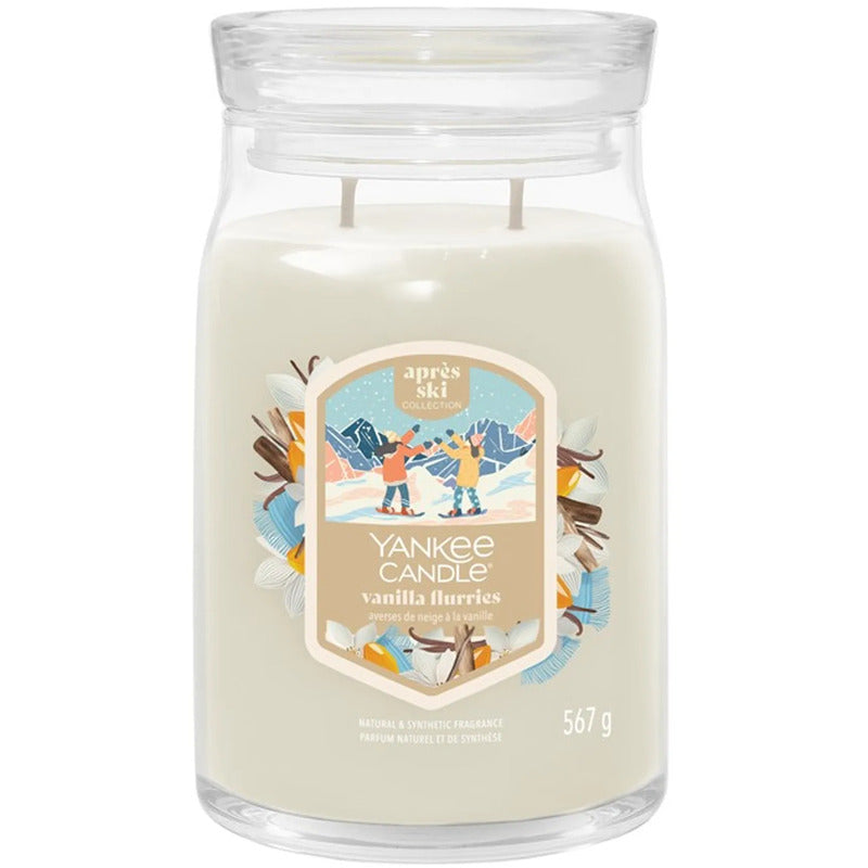 Vanilla Flurries Signature Candle ( vanilkové vločky ) - Vonná svíčka 368.0g