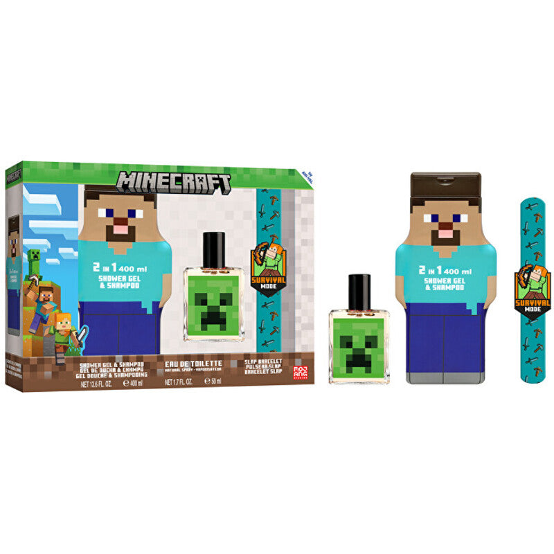 Minecraft Dárková sada s náramkem