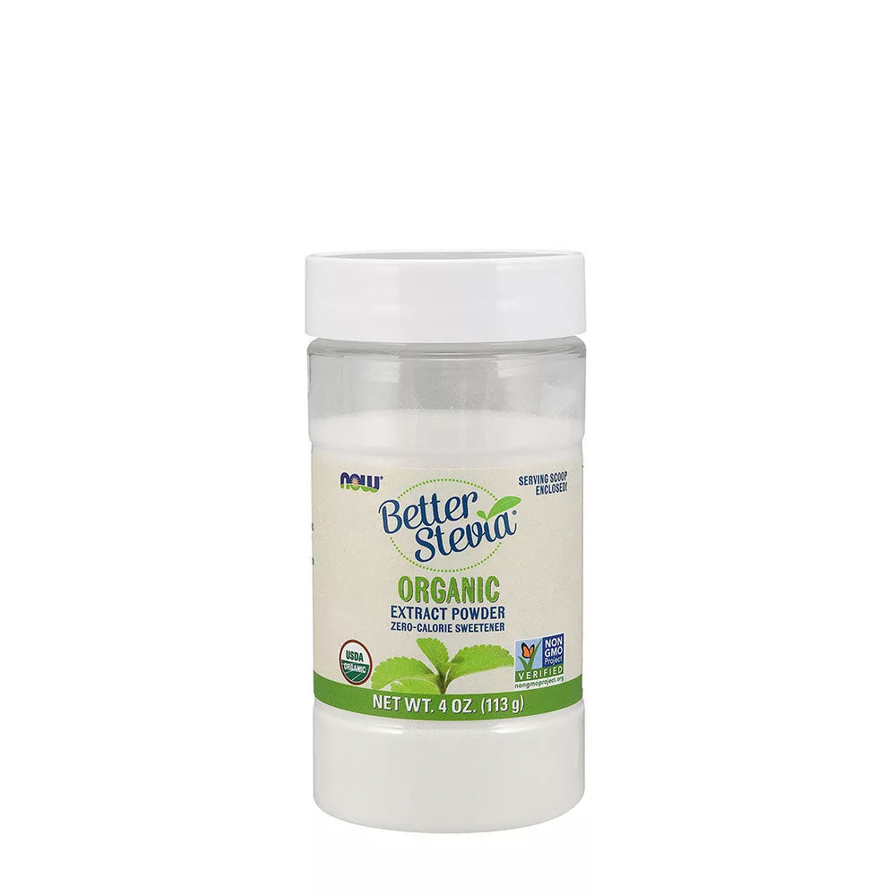 Now Foods BetterStevia® Extract Powder, Organic (113 g)