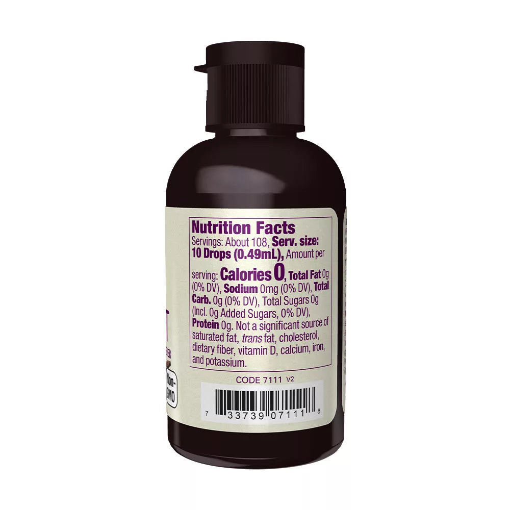 Now Foods Organic Liquid Monk Fruit (53 ml, Vanilla)