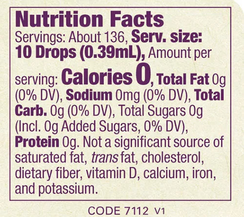 Now Foods Organic Liquid Monk Fruit (53 ml, Caramel)