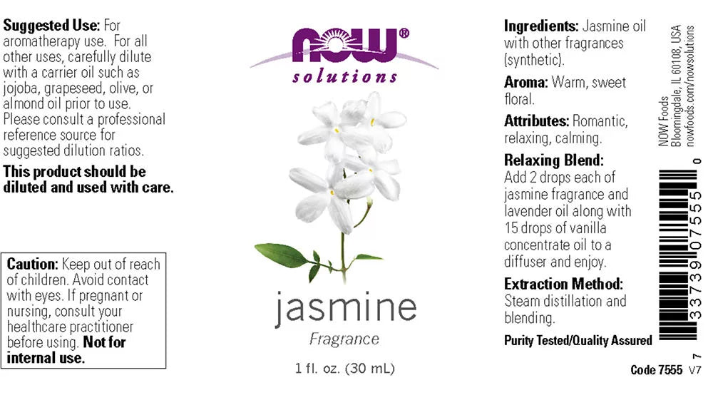 Now Foods Jasmine Fragrance (29 ml)