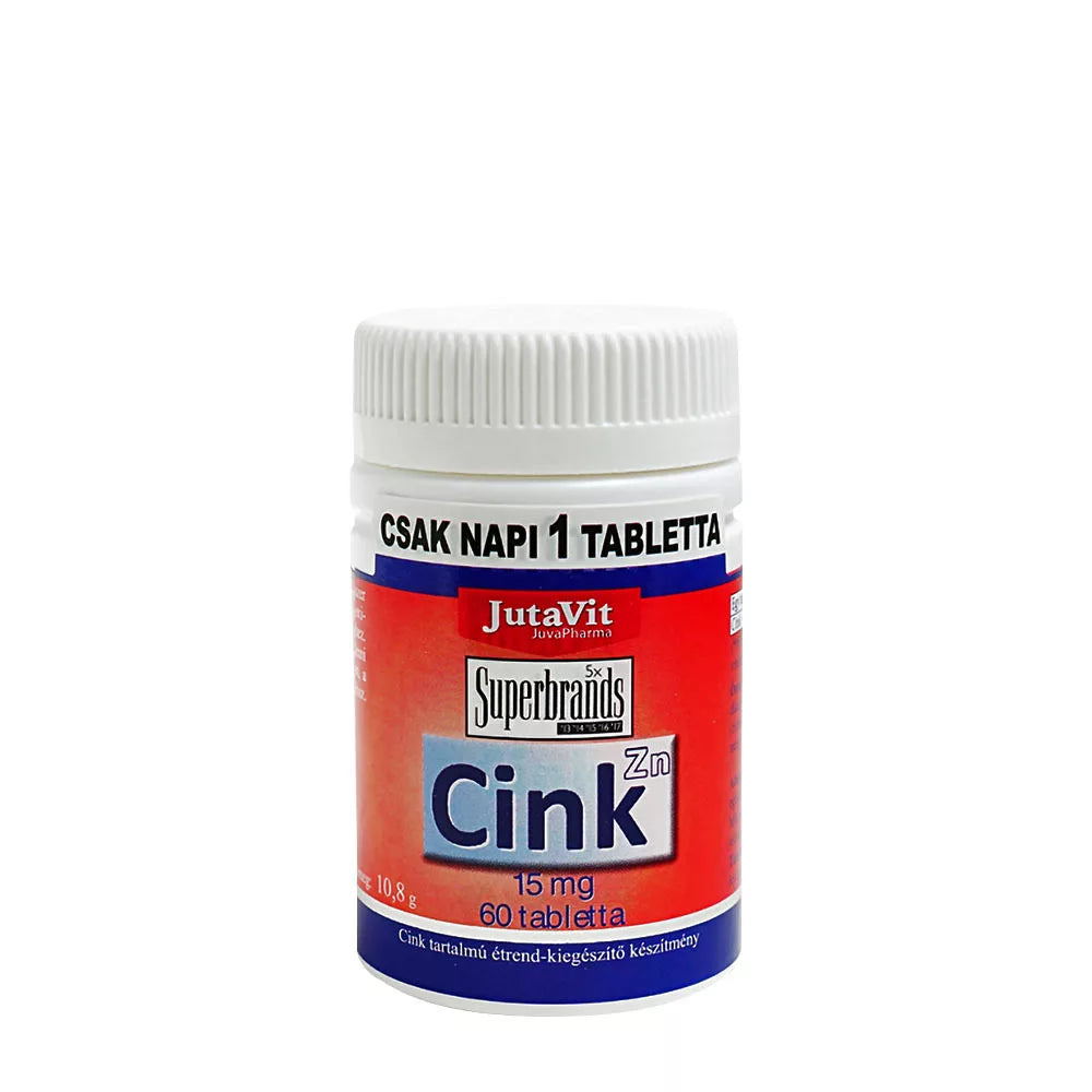 JutaVit Zinc 15 mg tablet (60 Tablets)