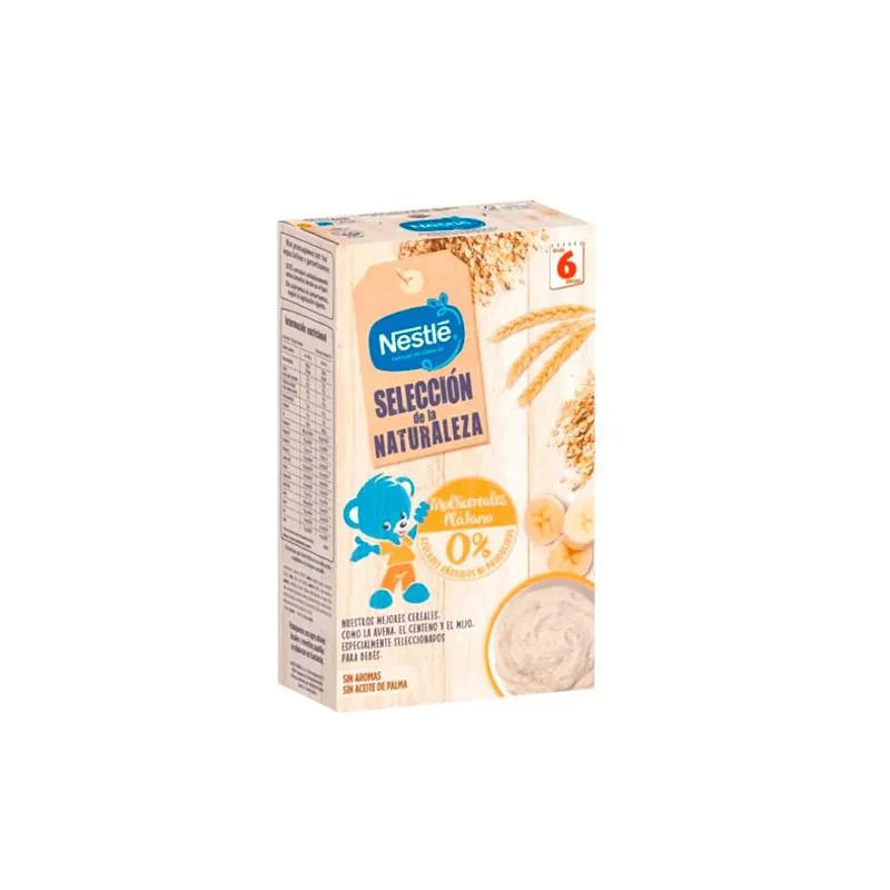 Nestle Nestlé Selección Naturaleza Multicereales y Plátano 6m 330g