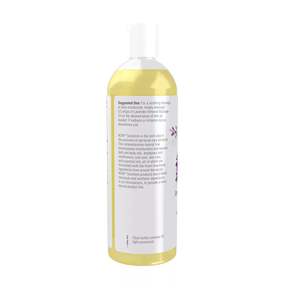 Now Foods Lavender Almond Massage Oil (473 ml)