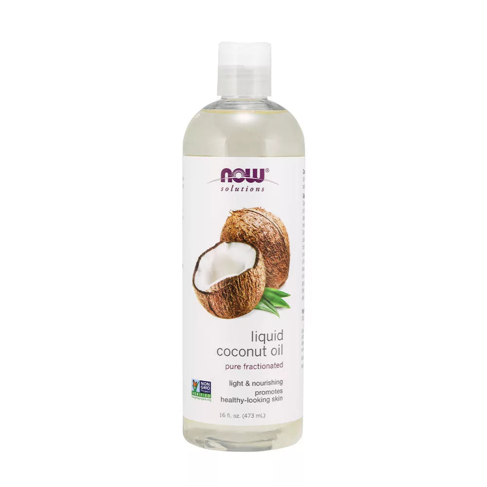 Now Foods Liquid Coconut Oil (473 ml)