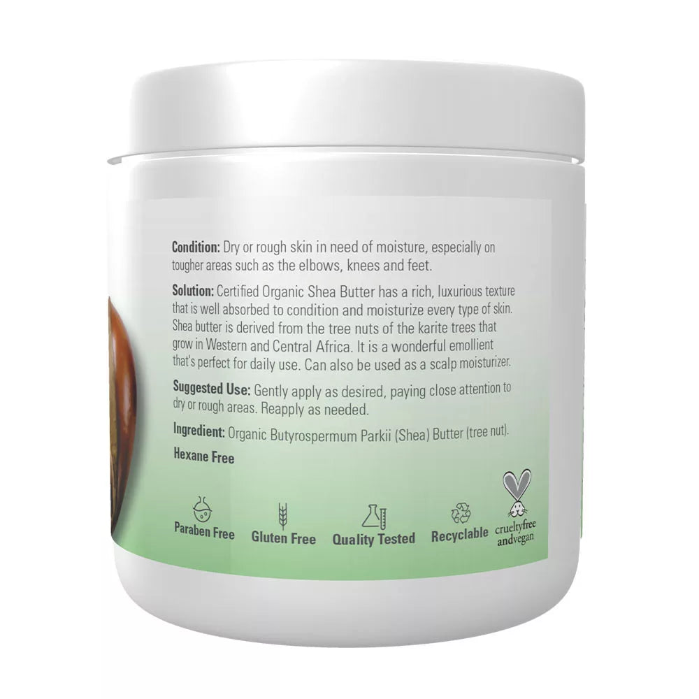 Now Foods Shea Butter, Organic (207 ml)